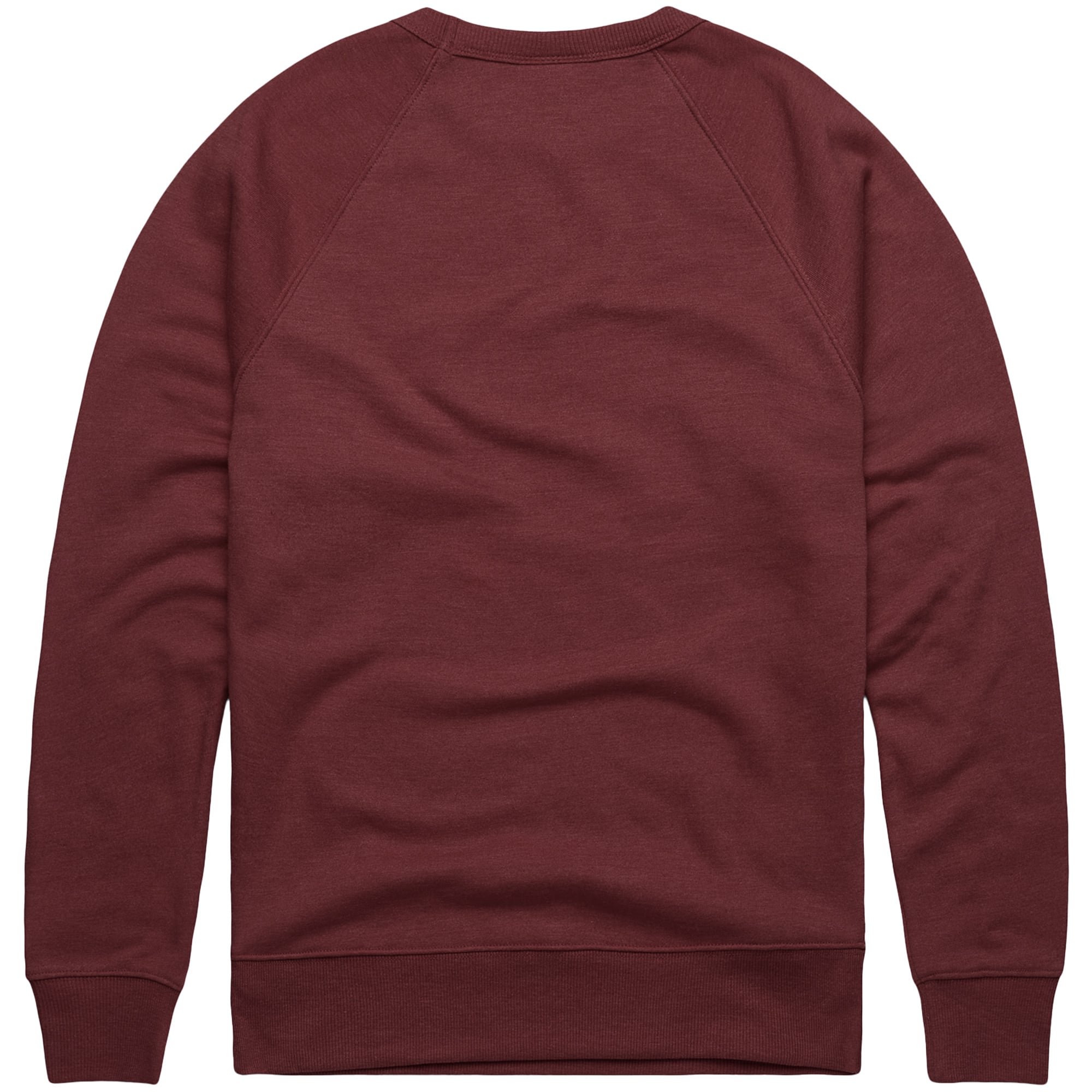 Men's Homage Burgundy Philadelphia Phillies Retro Tri-Blend Pullover Sweatshirt